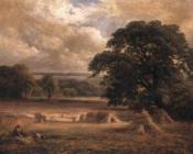 Harvesting near Swarkestone, Derbyshire - 乔治·特纳